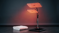 660Nm 850Nm LED Red Light Therapy Panel with Stand near Infrared Therapy Lamp Devices for Body Muscle Relax and Skin Care — Lifestyle