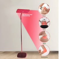 Red Light Therapy Panel Built for Daily Wellness, 660nm Red Light, 850nm Near-Infrared, Adjustable Stand