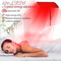 Red Light Therapy Panel Built for Daily Wellness, 660nm Red Light, 850nm Near-Infrared, Adjustable Stand