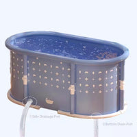 Portable Ice Bath Tub Built for Recovery Therapy, 6-Layer Insulation, No Installation, Folds Compact