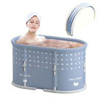 Portable Ice Bath Tub Built for Recovery Therapy, 6-Layer Insulation, No Installation, Folds Compact