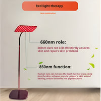 Red Light Therapy Panel Built for Daily Wellness, 660nm Red Light, 850nm Near-Infrared, Adjustable Stand